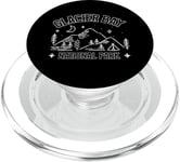 Glacier Bay National Park Explore Adventure Camp Mountain PopSockets PopGrip for MagSafe