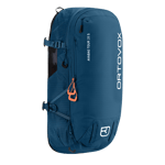 Ortovox Avabag LiTRIC Tour 28 S Zip lomme til skredsekk Petrol Blue 2022