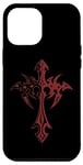 iPhone 12 Pro Max Mall Goth Punk Grunge Aesthetic Gothic Cross Case