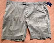 Men's Hackett Lightweight Shorts Size 44 6ft Olive Green Tailored