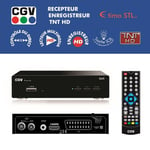 Décodeur Récepteur TNT HD CGV Etimo STL-2 – 1080p, Enregistreur sur USB, PVR