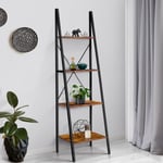 Idmarket - Etagère échelle 4 niveaux dayton effet vieilli design industriel 170 cm