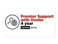 Lenovo Premier Support - Utökat serviceavtal - material och tillverkning (för system med Premier Support i 1 år) - 4 år (från ursprungligt inköpsdatum av utrustningen) - på platsen - svarstid: NBD - för ThinkStation P300 P310 P320 P330 P330 Gen 2 P340 P348 P350