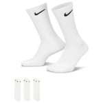 Chaussettes Nike  CHAUSSETTES  EVERYDAY - WHITE/BLACK - S