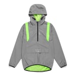 Veste De Cyclisme,Coupe-Vent Réfléchissante,Brillante Pour La Course Nocturne,Imperméable À L'eau Et À La Pluie,Pour Vtt Et Vélo,Très Visible