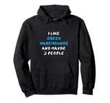 I Like Greek Harehounds And Maybe 3 People Greek Harehound Pullover Hoodie