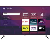 65" JVC LT-65CR530 Roku TV  Smart 4K Ultra HD HDR LED TV, Black