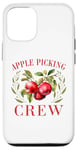 Coque pour iPhone 15 Apple Picking Crew Design de groupe assorti