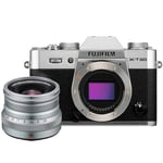 Fujifilm X-T30 II + XF 16/2.8 R WR -systemkamera, silver