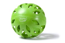 Karlie Balle de Jeu grillagée en Caoutchouc Coco Vert Ø 14 cm