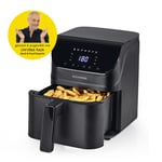 Rachs KOCHWERK Air Chaud Fritteuse Friteuse Gril Four Airfryer 4L Minuteur Écran