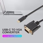 To VGA Adapter Type C to VGA Cable USB C to VGA Converter USB 3.1 to VGA Cable