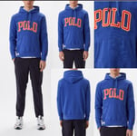 Polo Ralph Lauren Sweatshirt Hoodie Sweater Hooded Jumper Retro Pullover S