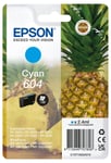 Epson 604 bläckpatron, 3,4 ml, flera färger