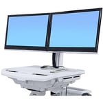 Ergotron SV Dual Monitor Kit - Pied pour 2 écrans LCD (Bras réglable) - Taille d'écran : 24" - montable sur Chariot