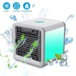 Mini Climatiseur Ventilateur Humidificateur Purificateur Rafraichisseur d'air USB