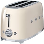 Smeg brødrister TSF02CREU (krem)