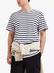 SELECTED HOMME Stripe Organic Cotton T-Shirt