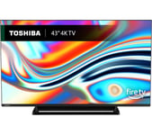 65" TOSHIBA Fire TV 65UF3F53DB  Smart 4K Ultra HD HDR LED TV with Amazon Alexa, Black