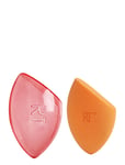 Real Techniques Miracle Complexion Sponge & Travel Case Makeupsvamp Smink Orange Real Techniques