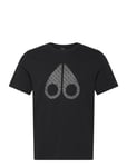 Chamblee Tee Tops T-shirts Short-sleeved Black Moose Knuckles