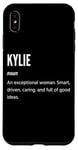 Coque pour iPhone XS Max Kylie Gifts Nom une femme exceptionnelle