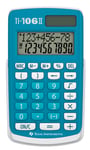 Texas Instruments TI 106-II calculator Pocket Basic Blue, White