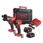 Powerpack 2 outils 18V FUEL (2x5,0 Ah) M18 FPP2A3-502X - MILWAUKEE 4933480873