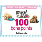 Lito Diffusion Boîte de 100 bons points chats chiens, 20 images par 5 ex avec texte documentaire au dos