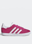 Adidas Originals Older Unisex Gazelle Trainers - Pink