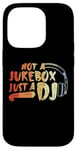 Coque pour iPhone 14 Pro Pas un juke-box, juste un DJ