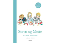 Søren Og Mette: Vi Læser Og Tegner (Opgavebog 2, 0-1. Klasse) | Ejvind Jensen Knud Hermansen