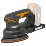 WORX WX822.9 18V Battery Cordless Detail Sander with sanding sheets - BODY ONLY