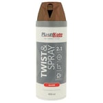 Plasti-kote 21108 400ml Premium Spray Paint Gloss - Chestnut Brown