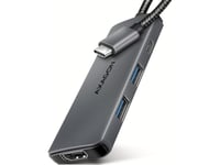 Axagon Hmc-5H8k 2X Usb-A, 1X Usb-C, 8K Hdmi, Usb 3.2 Gen 1-Hub, Pd 100W, 15 Cm Usb-C-Kabel