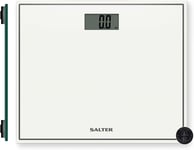 Salter Compact Digital Bathroom Scales - Toughened Glass Measure Body Weight Met