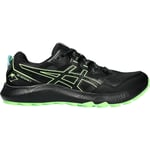 Asics Gel Sonoma 7 Mens Trail Running Shoes Black Offroad Cushioned All-Terrain