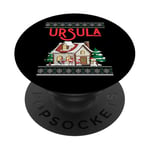 Ursula Pull de Noël moche pour homme femme garçon et fille PopSockets PopGrip Adhésif