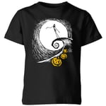 The Nightmare Before Christmas Jack Skellington Pumpkin King Kids' T-Shirt - Black - 3-4 Years