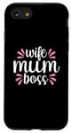 Coque pour iPhone SE (2020) / 7 / 8 Mums the Boss – Cadeau mignon pour la fête des mères