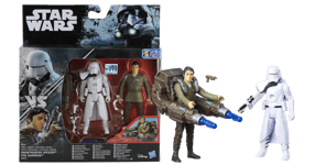 Star Wars Rogue One Figurine 10Cm Poe Dameron Snowtrooper Officer B8612