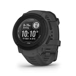 Garmin Instinct 2 dēzl Edition, Designed for Professional Truck Drivers, Rugged GPS Smartwatch, Built-in Sports Apps and Health Monitoring, Ultratough Design Features, Graphite