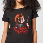 Chucky Wanna Play? Women's T-Shirt - Black - 3XL