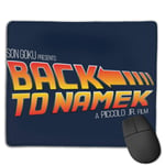 Dragon Ball Z Back to Namek Back to The Future Mix Customized Designs Non-Slip Rubber Base Gaming Mouse Pads for Mac,22cm×18cm， Pc, Computers. Ideal for Working Or Game