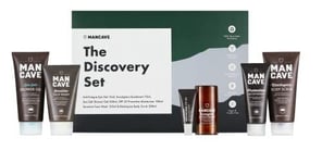 ManCave Discovery Gift Set with 6 Natural Grooming Essentials for Men Shower ...