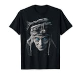 Baba Yaga Mythical Graphic Fantasy Artwork Baba Yaga T-Shirt