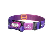 Fenix HM65RTV20NBL - LED Himmennettävä rechargeable headlamp LED/USB IP68 violetti