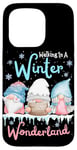 iPhone 15 Pro Walking In A Winter Wonderland Three Gnome Funny Christmas Case