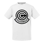 T-Shirt Enfant Dragon Ball Capsule Corp Logo Manga Dbz