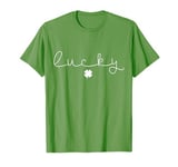 Lucky Shamrock St. Patrick's Day Saint Paddy's Lucky Clover T-Shirt